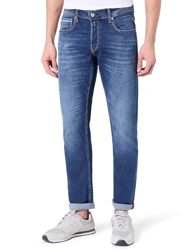 Replay Ma972 Jeans, 007 Dark Blue, 30W / 32L Hombres