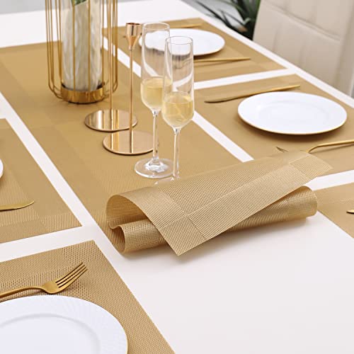 Image of HOKIPO PVC Mats for 6 Seater Dining Table with Runner (AR4260)