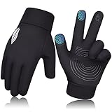 Waterproof Kids Winter Thermal Gloves - Boys Girls Children Bike Cycling Touchscreen Warm Fleece Anti-slip Lightweight Gloves Age 10-12 for Outdoor Sports Running Riding Walking Ski Football
