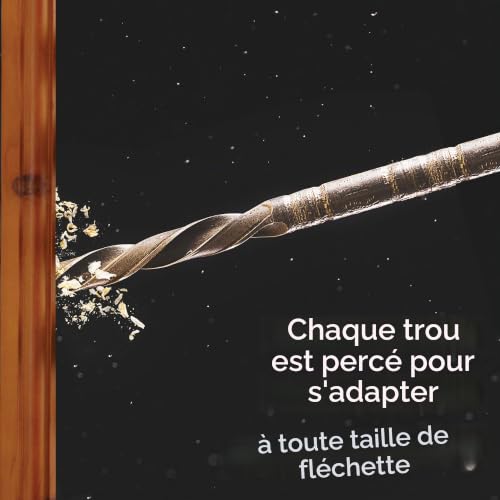 Viper by GLD Products Support Mural pour 12 fléchettes en Acier/Pointe Souple, Finition Cannelle, Bois, Taille Unique – vue 3