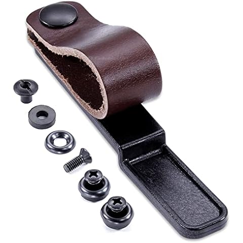 Holstex Tuckable Strut with IWB Loop - (Leather) - (Chocolate) - (Non-Drilled) - (Large) - (w/Mounting Hardware) - (1 Pack) Cover