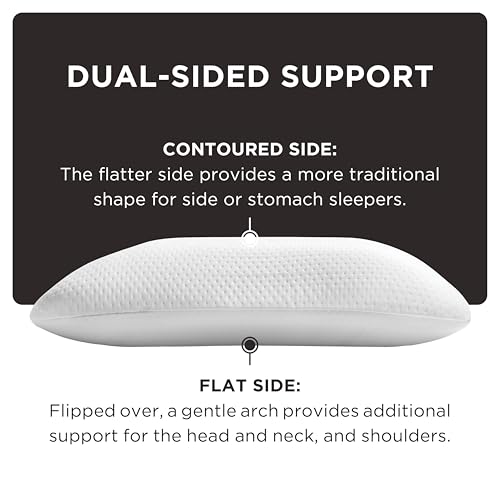 Tempur-Pedic Memory Foam Symphony Pillow Luxury Soft Feel, Standard, White by Tempur-Pedic - Image 3