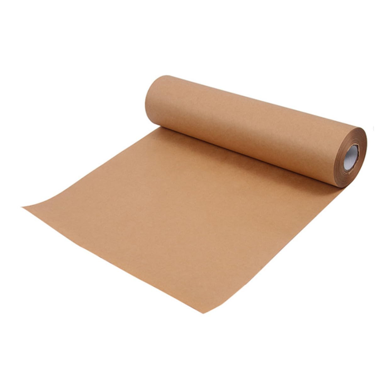 Artibetter Papier de Kraft Emballage Artisanat Marron pour Présent 30m Rouleau 45cm X Résistant et Polyvalent pour Bouquet et Décoration