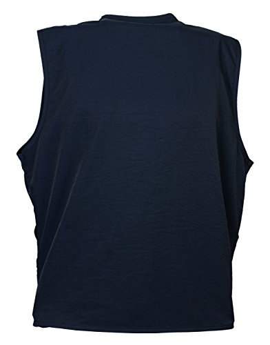 image for Beat The World Men's 9 Pockets Work Utility Vest Military Photo Safari