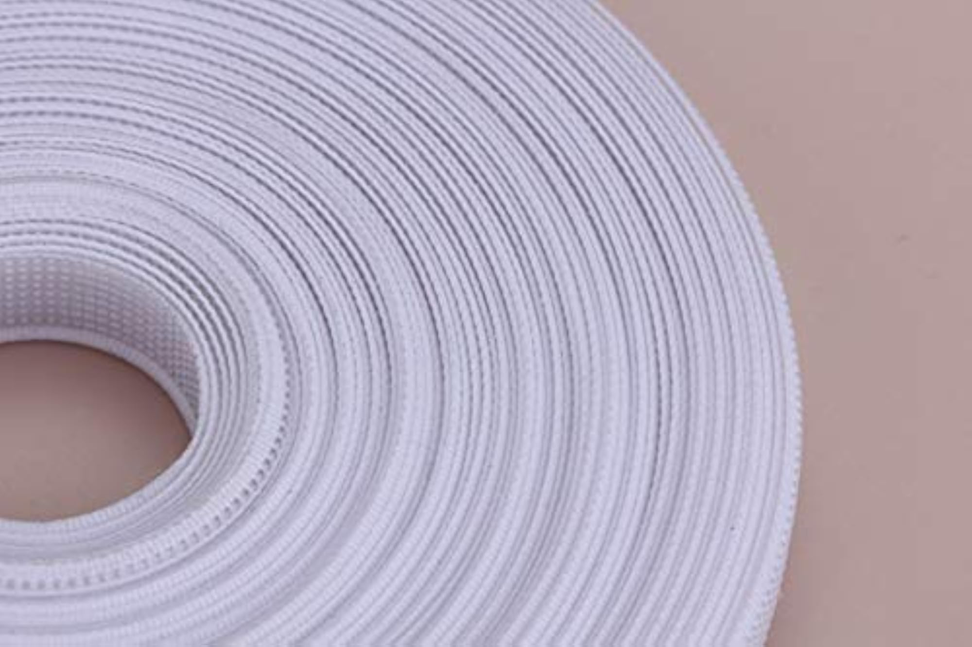 50 Yards Poly Polyester Boning 15mm Polypropylene (White)