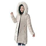 🔥Jahreszeit: Frühling, Herbst, Winter---Damen Mantel Trenchcoat Herbstjacken Wintermantel Damen Daunenjacke Kapuzen Packbar Daunenmantel Lang und Kurz Weich Frauen Baumwollmischung Wasserdicht winter mit Kapuze Fell Jacke Übergangsjacke Steppjacke Fellkapuze Reduziert Oversize Outdoor Große Größen DAMEN WINTER JACKE STEPP DAUNEN KAPUZE KRAGEN SKIJACKE