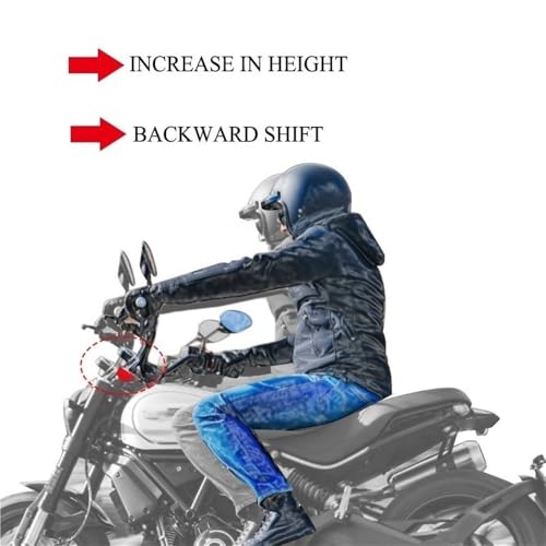 Kit de elevación del manillar de la motocicleta con extensión de 20 mm para R NINET y K1600 3