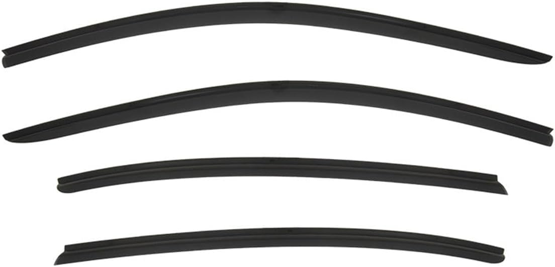 Liufangfc Normal Wind Deflectors For Deepal Sl03 Mk1 2023+ – 4Pc Tape-On Smoked Visors, Weatherproof, Anti-Salt/Snow, Low-Noise