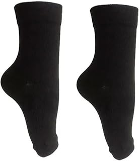 ankelbandage ankelstöd Brace Plantar Fasciitis | Ligament Skadeåterhämtning stöd (svart, L-XL)