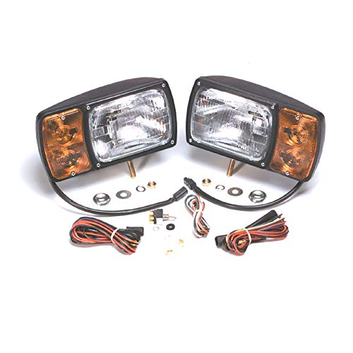 Grote Snowplow LAMP, KIT W/Universal Wiring Harness, Pair Pack (63451-4)
