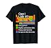 Can I Lick It Periodic Table Funny Chemistry Gifts Teachers T-Shirt