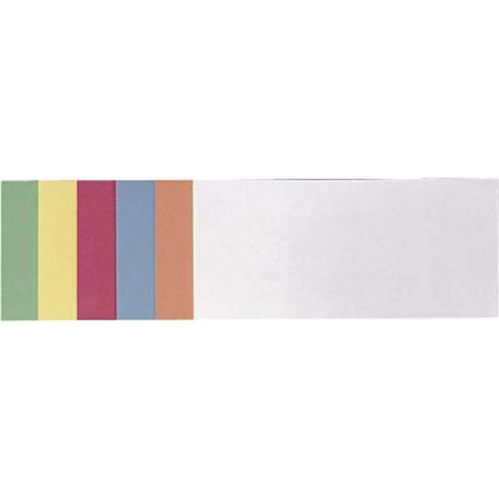 Franken UMZ 1020 99 Presentation Cards Rectangular 9.5 x 20.5 cm Pack of 500 Various Colours-image-26