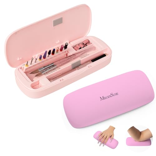 Caja de almacenamiento para herramientas de uñas acrílicas