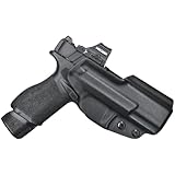 OWB Concealment IDPA - Outside The Waistband Holster - fits Springfield Echelon 4.0C (Black, Right)