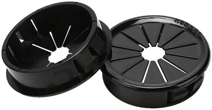 Desk Grommet,10pcs Plastic Buckle Desk Wire Hole Cover Computer Grommet,