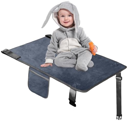 Untree Toddler Airplane Bed, Toddler Airplane Travel Essentials, Airplane Must Haves for Kids, Dark Gray