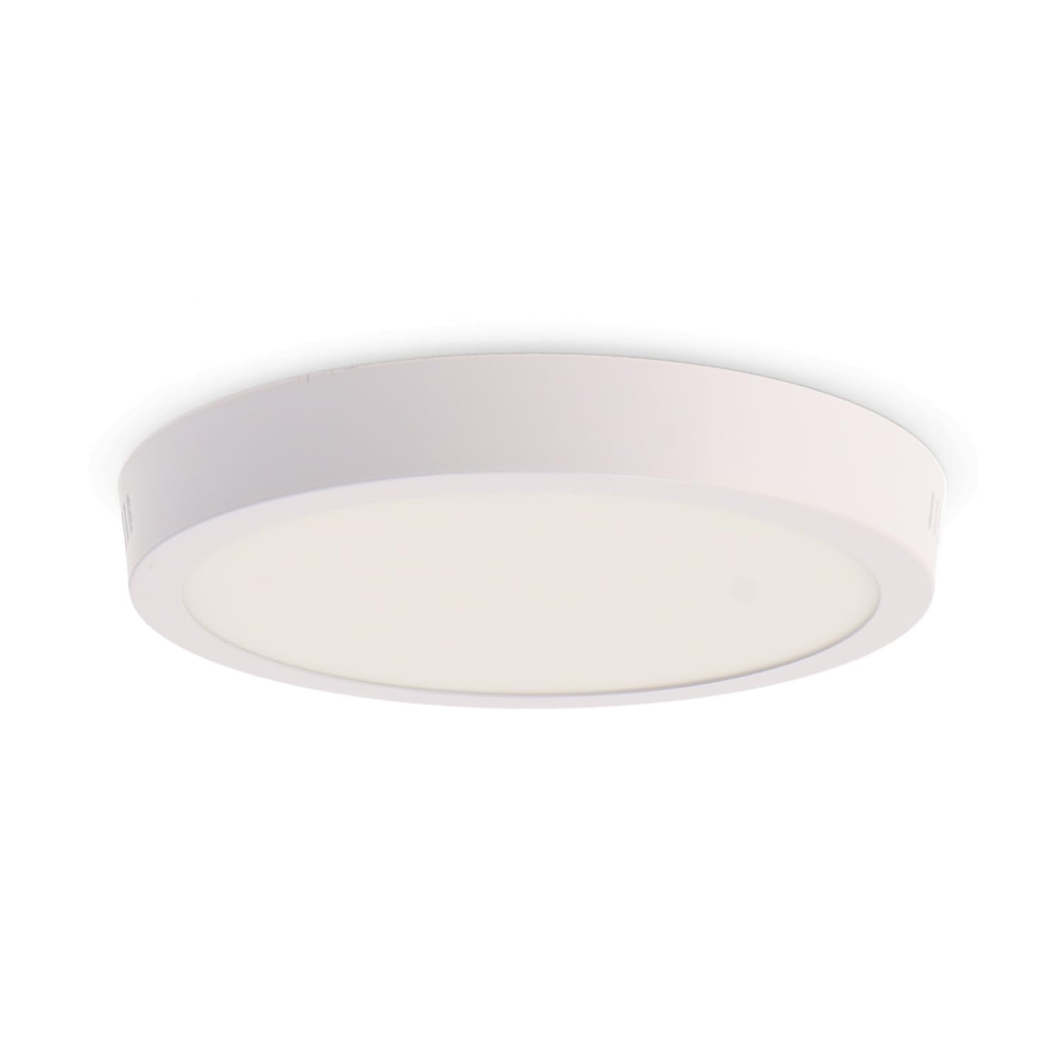 M Ledme - Panel de Superficie Serie Slim 20W, 2000lm, Luz Cálida(3000k). Lámpara de techo de interiores IP20. Ideal para Baño, Cocina, Dormitorio. Fácil de instalar, LM5245.