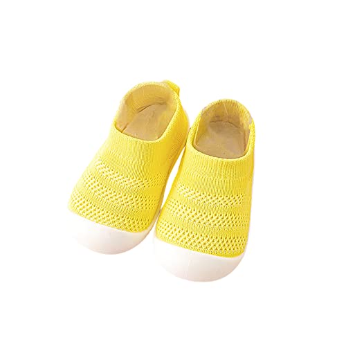 Baby Infant Sneakers Rubber Soft Ankle Non Slip First Walking Shoes Newborn Boys Ankle Non Slip Lightweight Sneakers