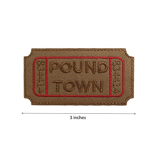 Horror Patches Hell Admit One Embroidered Iron On Punk Patches For Jackets Meme Emblem #TOP2