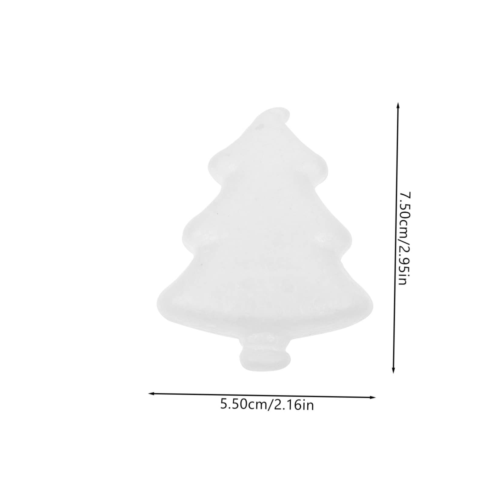 TOPBATHY 6 Set Albero Pop-up in Schiuma Decorazioni Natalizie Economiche Decorazioni Natalizie Personalizzabili Ciondolo A Forma Di Albero Natale Addobbi Natalizi Bianca 30 Pezzi * 6