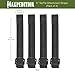Maxpedition 5-Inch TacTie - Pack Of 4 (Black)