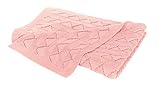krabbeldecke sigikid drache LIEFERUMFANG - 1 Strickdecke Hygge rosa in rosa, Material: 100 Prozent Baumwolle, Altersempfehlung: 0 - 4 Jahre, Maße (LxBxH): 70x100x1 cm, Art.-Nr.: 39366