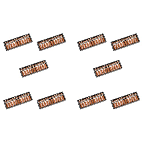 Kriccekal 10X そろばんおもちゃ、11桁、子供学校学習数学算数おもちゃ、の伝統的なそろばん教育玩具