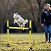 Adjustable Height Hurdles Training Equipment, 3Pcs Practice Hurdles Track and Field for Agility Training, Indoor & Outdoor Detachable Jumping Speed Hurdles for Football, Soccer, Basketball, Dogs