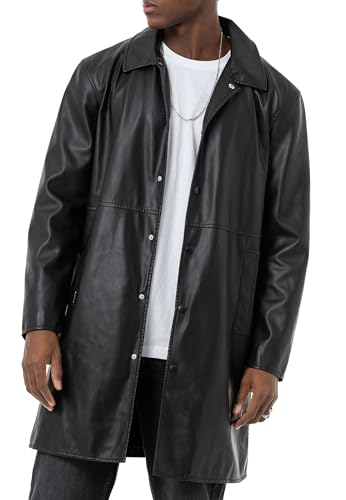 Redbridge Hochwertiger Kunstleder Mantel Urbanstyle Kurzmantel...