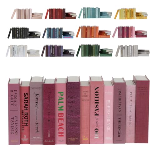 Colorbloc 12 Decorative Faux Books for Bookshelf...