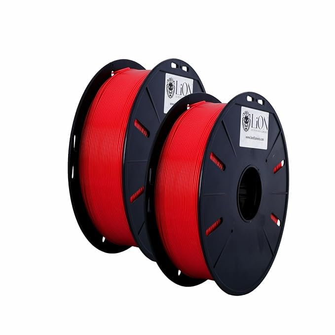 Lion 3D PLA Printing Filament 1.75mm Create Print Premium PLA (Red) 3D Printer Filament 1.75mm Dimensional Accuracy +/- 0.03mm |Weight- 1 KG Spool| (B0D3TQBD6T) Amazon Price History, Amazon Price Tracker