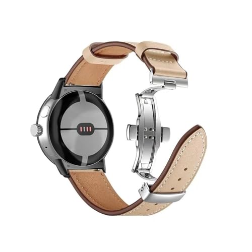 [LOKLNEYK] �{�v�܂肽���݃o�b�N���o���h�ɓK������Google Pixel Watch 2/1(Silver buttonapricot)