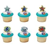 Finding Dory Adventure Is Brewing Cupcake Rings 24 Pcs