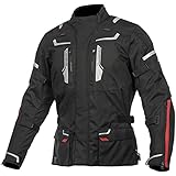 [KOMINE] バイク用 ジャケット フルイヤージャケット JK-597 1283 オールシーズン向け 防水 防寒 CE規格 ストレッチ素材 プロテクター 07-597 メンズ Black L