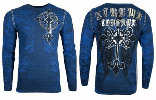 Xtreme Couture by Affliction Men's Thermal Shirt Hercules2