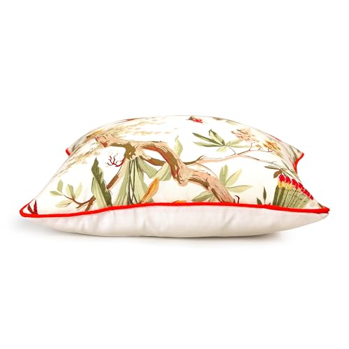 Image of Handmade Throw /Pillow Cushion Cover : 100% Cotton Fabric : High Thread Count : Set of 5