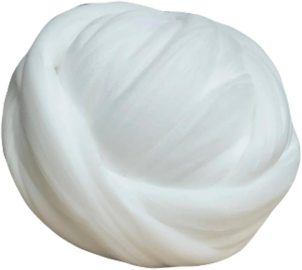 Merino Wool Roving Yarn, 1 Lb, Colored and Undyed, for