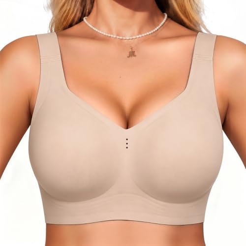 COCOMARTS Jelly Bras for Women No Underwire Full Coverage Push Up Bra XL - image 1
