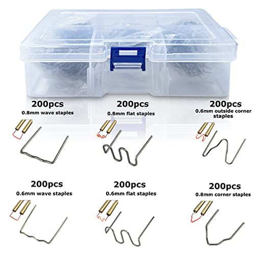 Allturn 1200Pcs Automotive Plastic Repair Machine Welding Hot Stapler For All Cars #TOP2