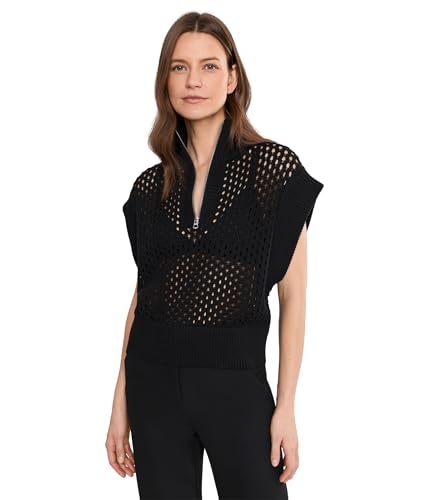 Varley, Womens, Gaines 1/2 Zip Knit, Black, XX-Small at Amazon