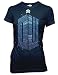Ripple Junction Doctor Who Logo Of words Junior T-Shirt Medium Navy