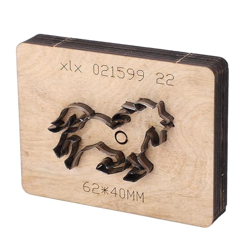 XHTLLO Horse Shape Leather Cutting Die Punch Cutter Craft Die Tool for DIY Crafting