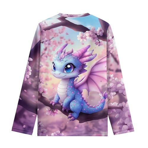 HUIACONG Boys Tee Shirts Kids Long Sleeve Shirts for Children Girls2