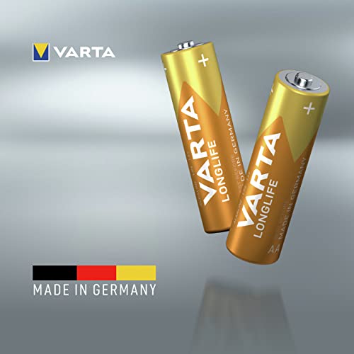 Varta 4 pilas AA LR6 alcalinas 1.5V miniatura 3