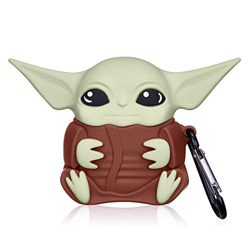 Besoar New Yuda For Airpod 1/2 Case, Cartoon Cute Fashion Cool Silicone Design Character Cover For Airpods, Unique Stylish Kawaii Funny Fun Protective Shell Girls Women Men Boys Cases Air Pods 2&1 #TOP2