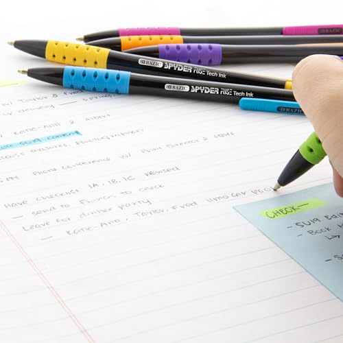 Rollers à encre gel Spyder stylo rétractable pour bullet journal et notes de cours - 5