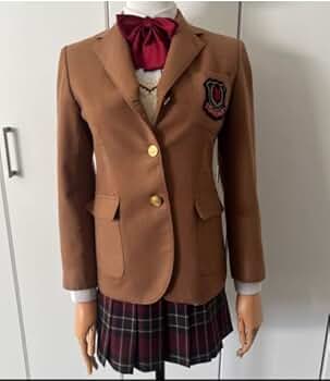 Amazon.co.jp: [HIRA] 本物 制服 山口県 中村女子女 ブレザー、(冬・夏
