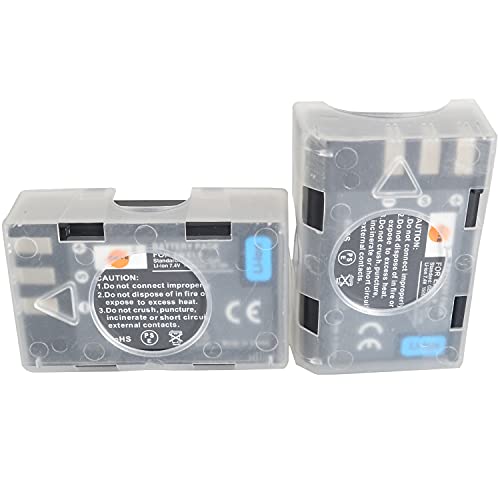 Batería EN-EL9 para Nikon D3000 y D5000: juego de 2 unidades de 1900 mAh por DSTE 2