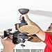 jojofuny Ceiling Fan Hanging Bracket Mounting Rack with Compatibility Easy DIY Installation Tool for Secure and Stylish Fan Setup
