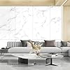 Fiula Adhesive Wallpaper Marble Effect Self Adhesive Vinyl Peel and Stick Wallpaper Self Adhesive Vinyl Marble Sticky Back Plastic Waterproof Wallpaper Suitable for Living Room Kitchen (40 * 300CM) #3